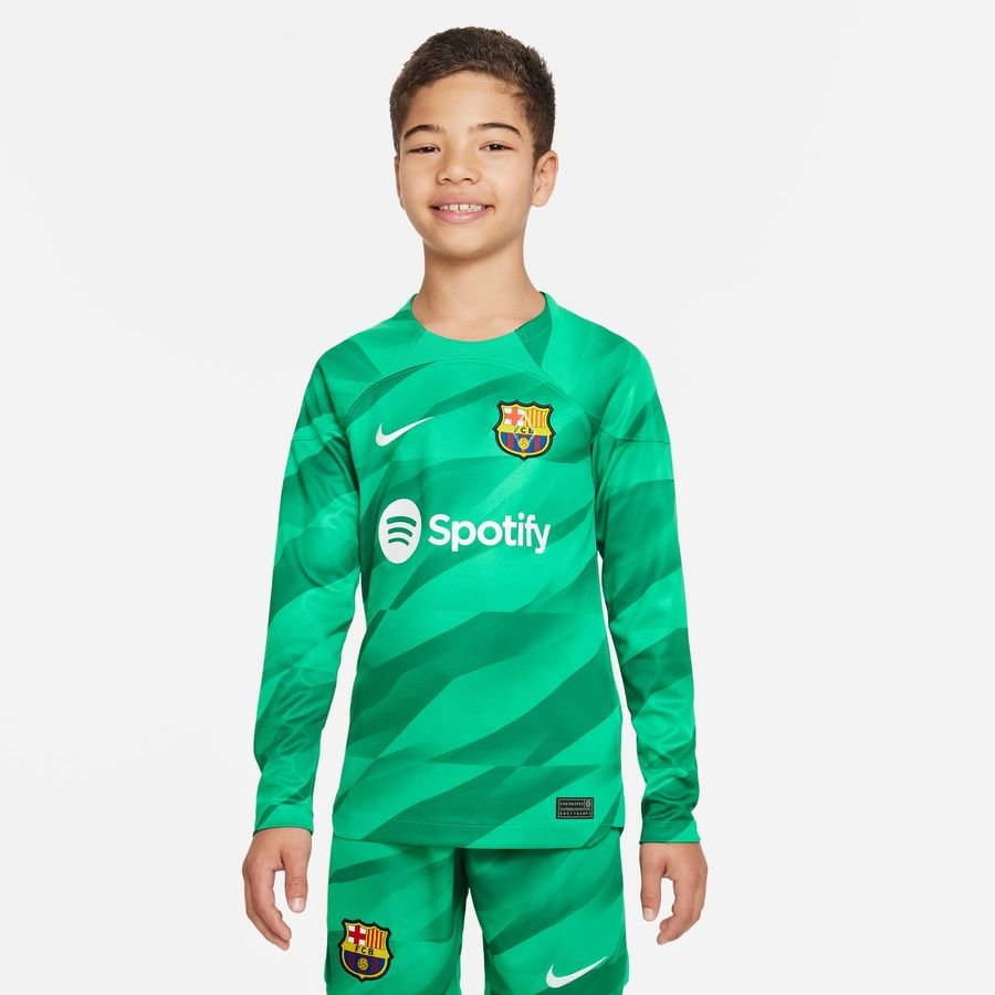Nike Barcelona Keepersshirt 2023/24 Kids Lange Mouwen