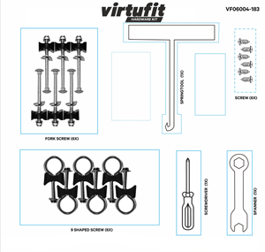 Virtufit onderdelen Hardware Kit VF06004-183