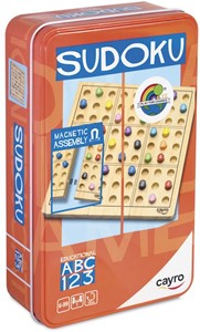 Cayro Sudoku Metal Box (Houten Spel)