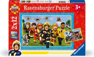 Ravensburger Brandweerman Sam Puzzel (2 x 12 stukjes)