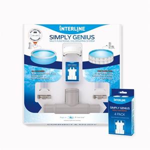 Interline Simply Genius Startpakket + Refill Cartridge (4st)