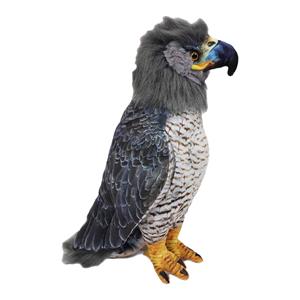 PIA Soft Toys Knuffeldier Arend/Adelaar - pluche stof - grijs/wit - kwaliteit knuffels - Roofvogels - cm -