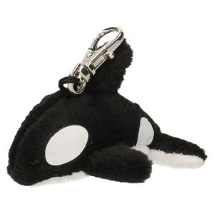 Nature Planet Pluche orka knuffel sleutelhanger 6 cm -