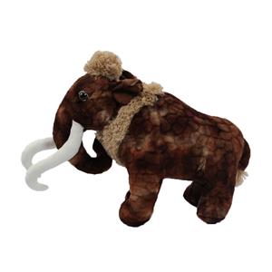 PIA Soft Toys Knuffeldier Mammoet - zachte pluche stof - bruin - kwaliteit knuffels - cm -