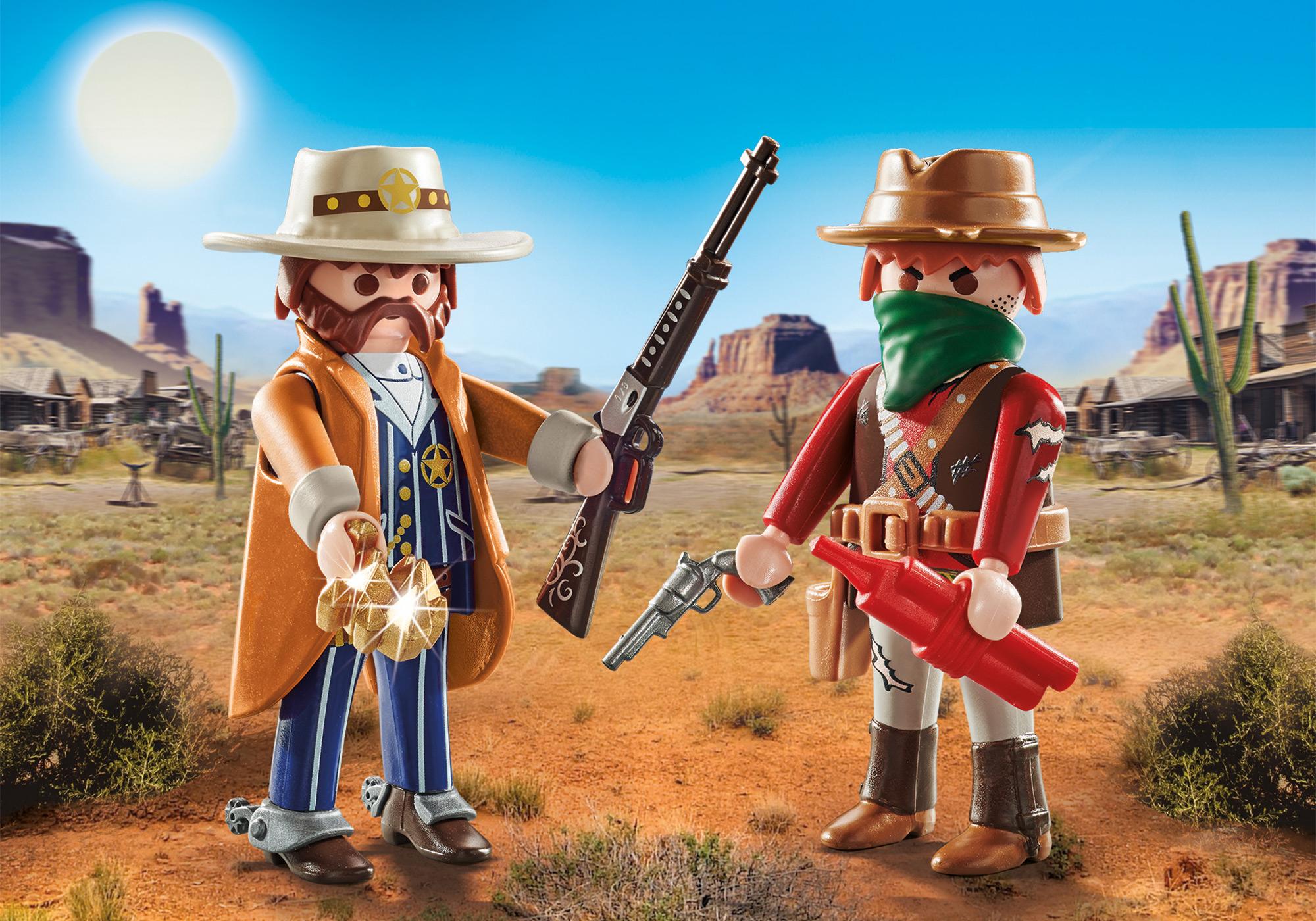Playmobil Bandieten en sheriffs