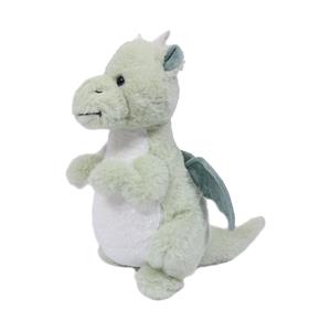 Knuffeldier Draak - zachte pluche stof - premium kwaliteit knuffels - groen - 30 cm -