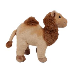 PIA Soft Toys Knuffeldier Dromedaris - zachte pluche stof - premium kwaliteit knuffels - lichtbruin - 32 cm -