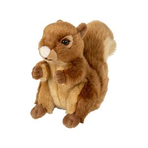 Nature Planet Pluche rode Eekhoorn knuffel van 18 cm -