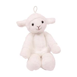 PIA Soft Toys Knuffeldier Schaap/lammetje - zachte pluche stof - premium kwaliteit knuffels - wit - 27 cm -