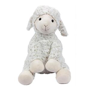 PIA Soft Toys Knuffeldier Schaap/lammetje - zachte pluche stof - premium kwaliteit knuffels - wit - 50 cm -