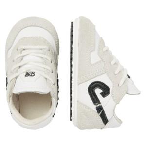 Sportus.nl Cruyff - Faas Junior Baby Schoentjes - Wit/ Zwart