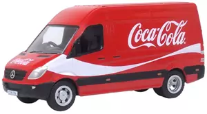 Brinic Modelcars Oxford Mercedes Sprinter Coca Cola