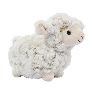 Knuffeldier Schaap/lammetje - zachte pluche stof - premium kwaliteit knuffels - wit - 20 cm -