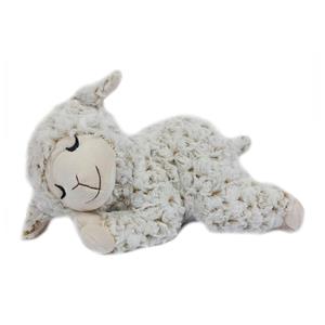 PIA Soft Toys Knuffeldier Schaap/lammetje - zachte pluche stof - premium kwaliteit knuffels - wit - 28 cm -