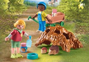 Playmobil My Life Zorgen voor de Egelfamilie 71512