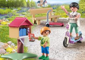 Playmobil My Life Boekenruil voor Boekenwurmen 71511