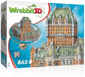 Wrebbit 3D Puzzle - Chateau Frontenac (865 stukjes)