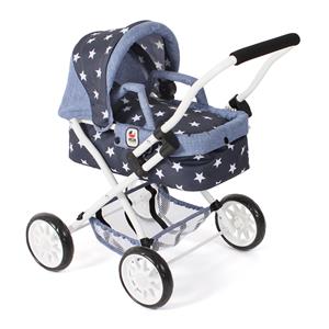 Bayer Chic 2000 Kleine Poppenwagen Smarty - Stars Navy