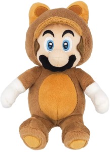 Together Plus Super Mario - Tanooki Mario Knuffel (20 cm)