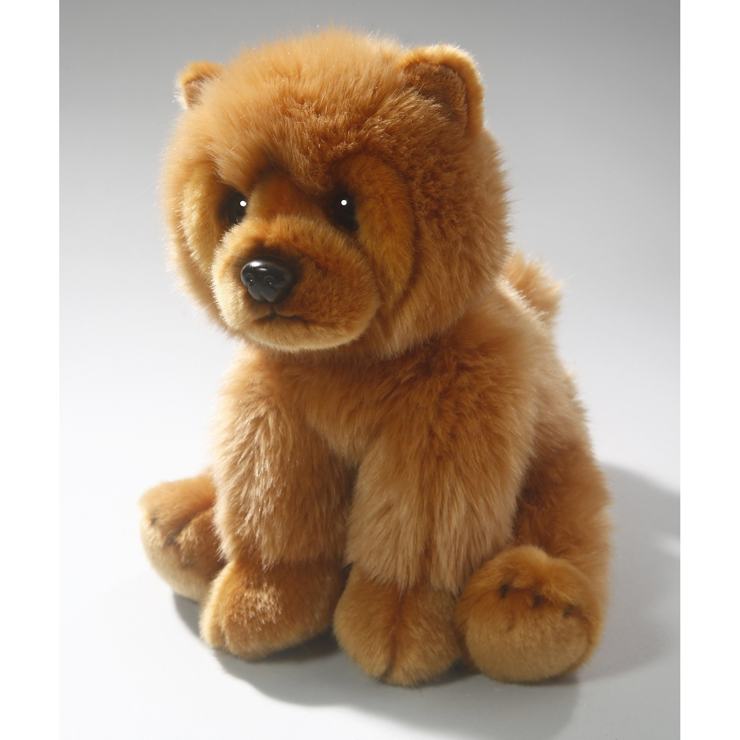 CarlDick Pluche bruine Chowchow hond/honden knuffel 25 cm speelgoed -