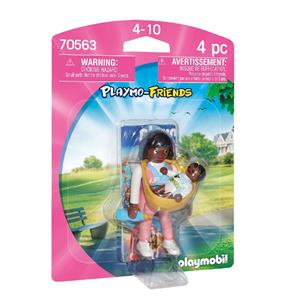 PLAYMOBIL 70563 Playmo-Friends Mama Met Draagzak