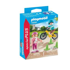 PLAYMOBIL 70061 Special Plus Kinderen met Fiets