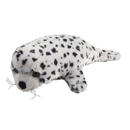 Ravensden Pluche gevlekte zeehond knuffel 30 cm speelgoed -