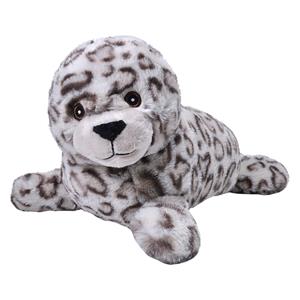 Wild Republic Pluche knuffel dieren Eco-kins grijze zeehond van 30 cm -