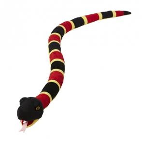 Knuffel koraalslang 145 cm -