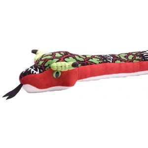 Wild Republic Knuffeldier rode slang 137 cm -