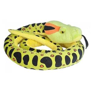 Wild Republic Pluche anaconda slang dierenknuffel 280 cm -