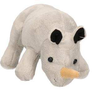 Pluche knuffel dieren Neushoorn van 23 cm -