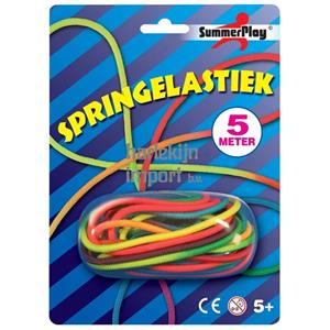 Summer Play Summerplay Springelastiek - regenboog - 5 meter - speelgoed -