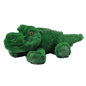 Wild Republic Pluche knuffel dieren Eco-kins krokodil van 26 cm -