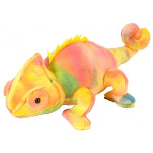 Pluche kameleon knuffel 20 cm -