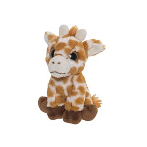 Nature Planet Pluche Giraffe knuffeldier van 13 cm -