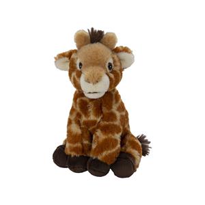 Nature Planet Pluche knuffel giraffe van 17 cm -