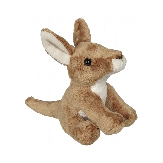 Pluche kangoeroe knuffel 15 cm -
