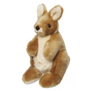 Knuffel kangoeroe 26 cm -