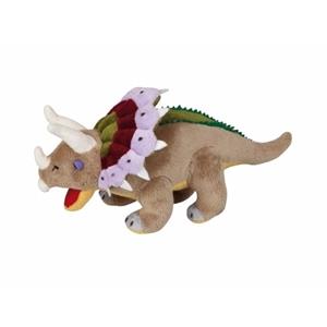 Pluche dinosaurus Triceratops knuffel 30 cm -