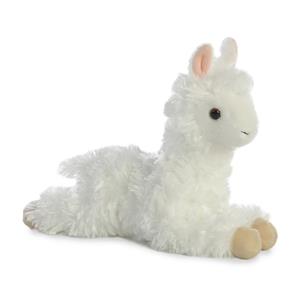 Pluche dieren knuffels alpaca van 20 cm -