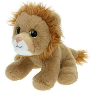 Cornelissen Pluche knuffel dieren mannetjes Leeuw van 25 cm -