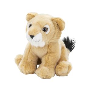 Nature Planet Pluche kleine leeuw knuffel van 18 cm -