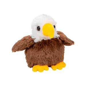 Nature Planet Pluche kleine Amerikaanse zeearend knuffel van 13 cm -