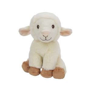 Nature Planet Pluche dieren knuffels Schaap/lammetje van 22 cm -