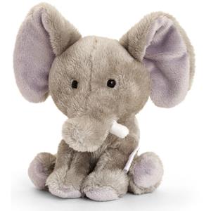 pluche olifant knuffel 14 cm -