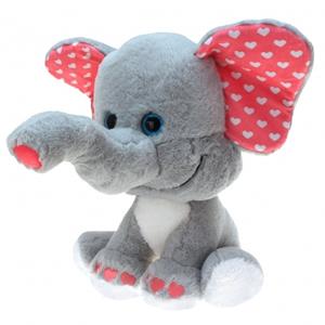 Heunec Pluche knuffel dier olifant 30 cm -