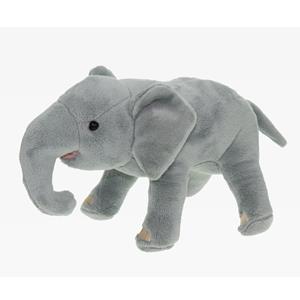 Pluche knuffel dieren Afrikaanse Olifant van 22 cm -