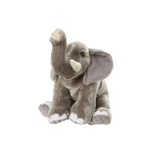 Nature Planet Pluche Olifant knuffel van 18 cm -