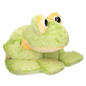 Knuffelparadijs Pluche knuffel grote appelgroene kikker 97 cm -